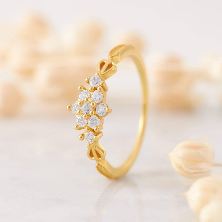 Flower Diamond Ring