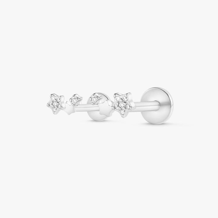 Earring in Left Ear - EricaJewels