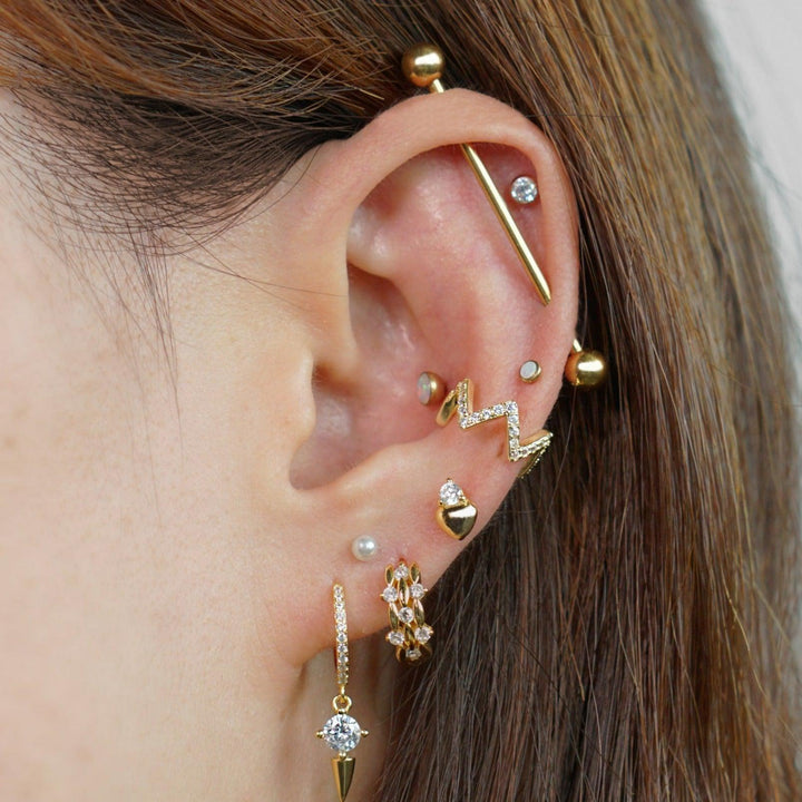 Unique Waive Conch Cuff 