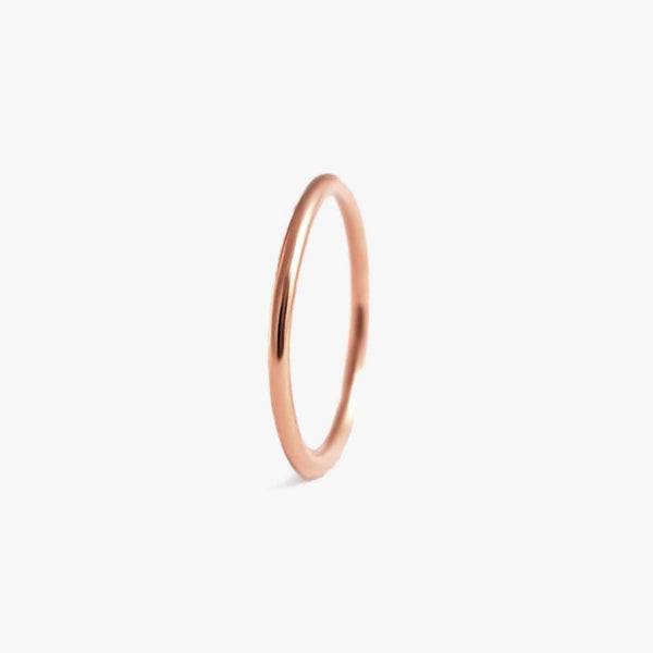 Rose Gold Multiple Sizes Essential Cartilage Hoop 16g 18g 20g