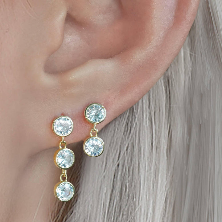 Diamond Drop Earrings - EricaJewels