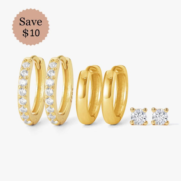 Sparkly Essentials Earring Set