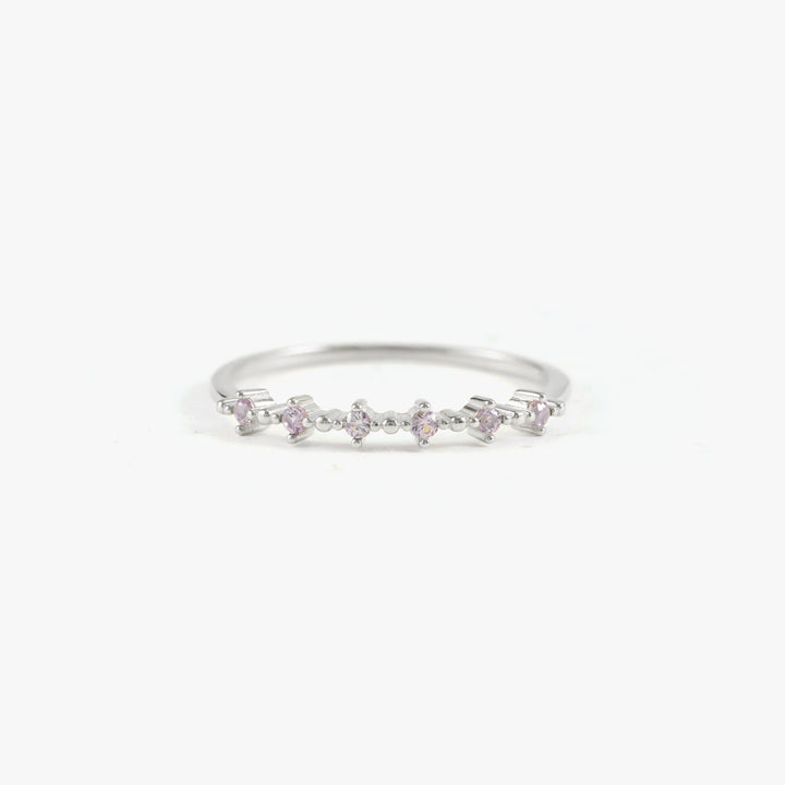 alexandrite eternity ring 