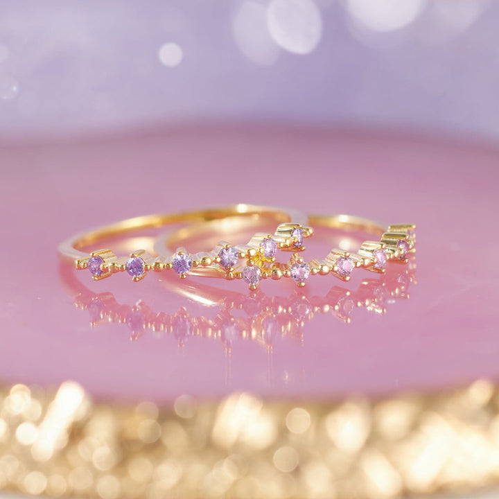 alexandrite eternity ring 