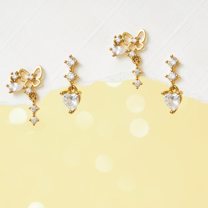 push pin earring