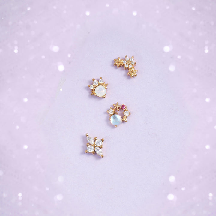 push pin earrings