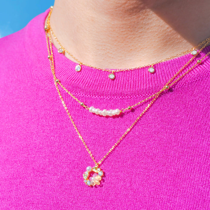 sakura necklace 