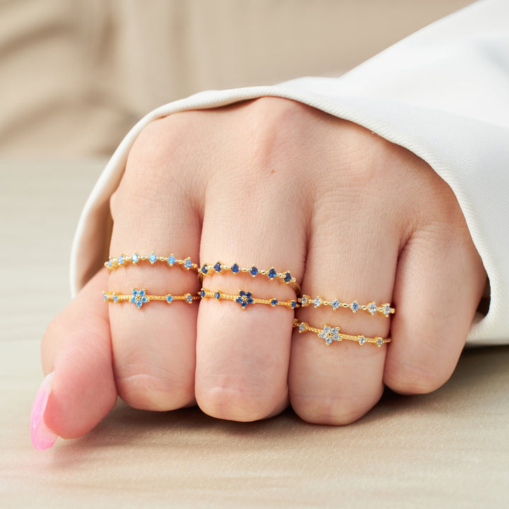 blue topaz eternity ring 