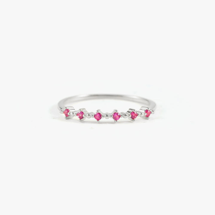 ruby eternity ring
