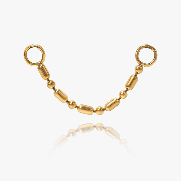 Cylindrical & Spherical Bead Chain Connector | Stainless Steel