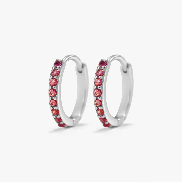 Silver-Hoop with sizes
