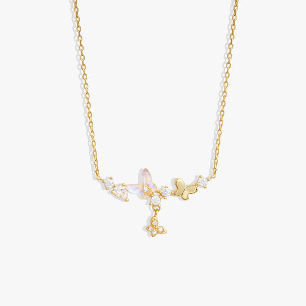 butterfly pendant necklace 