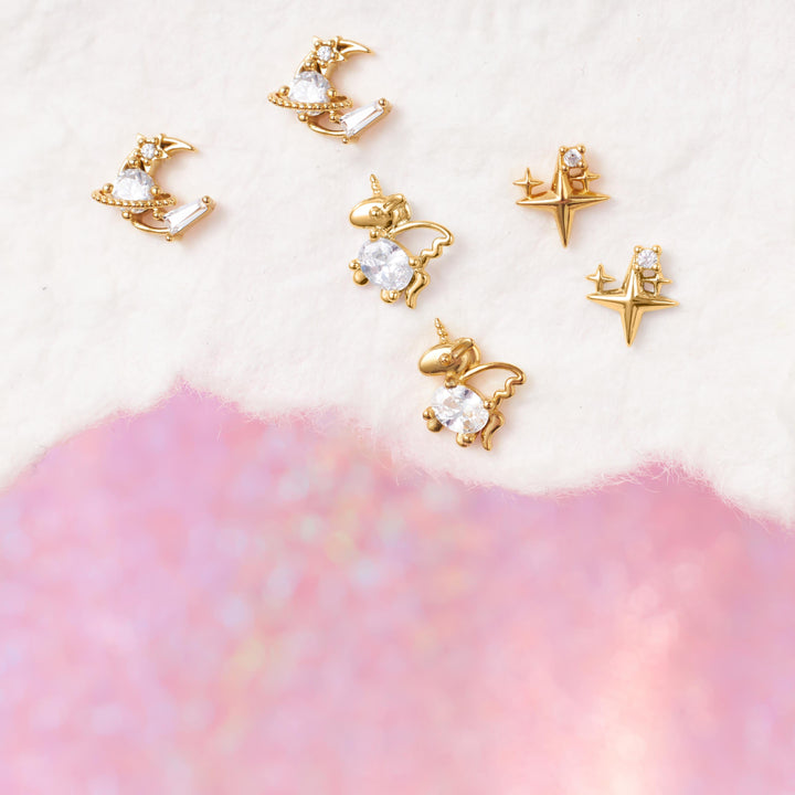 push pin earrings