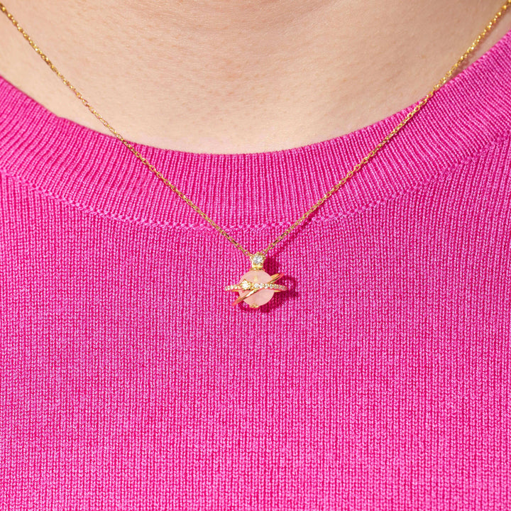 Planet Necklace | June Birthstone Necklace 