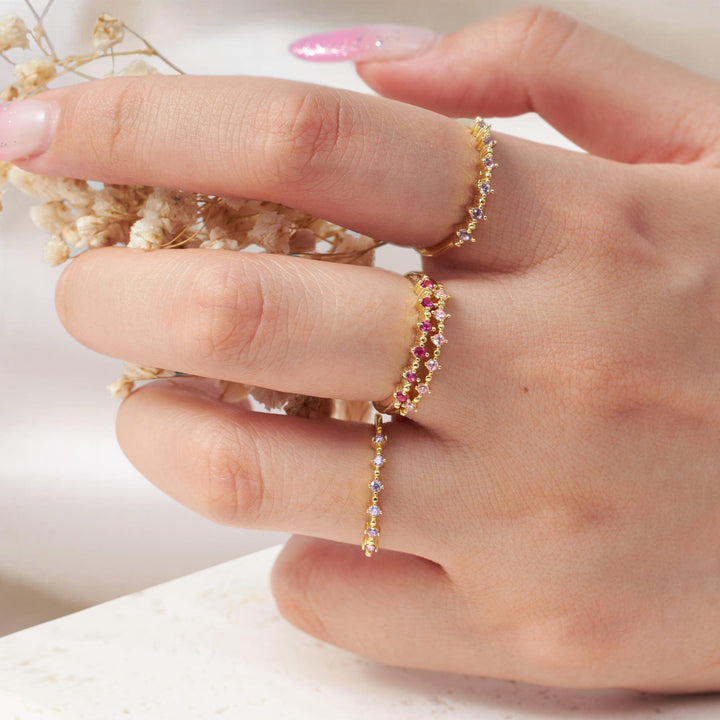 ruby eternity ring