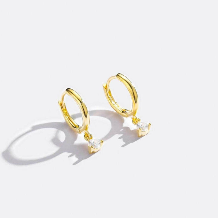 Dangle Hoop Earring & Minimalist Hoops - EricaJewels