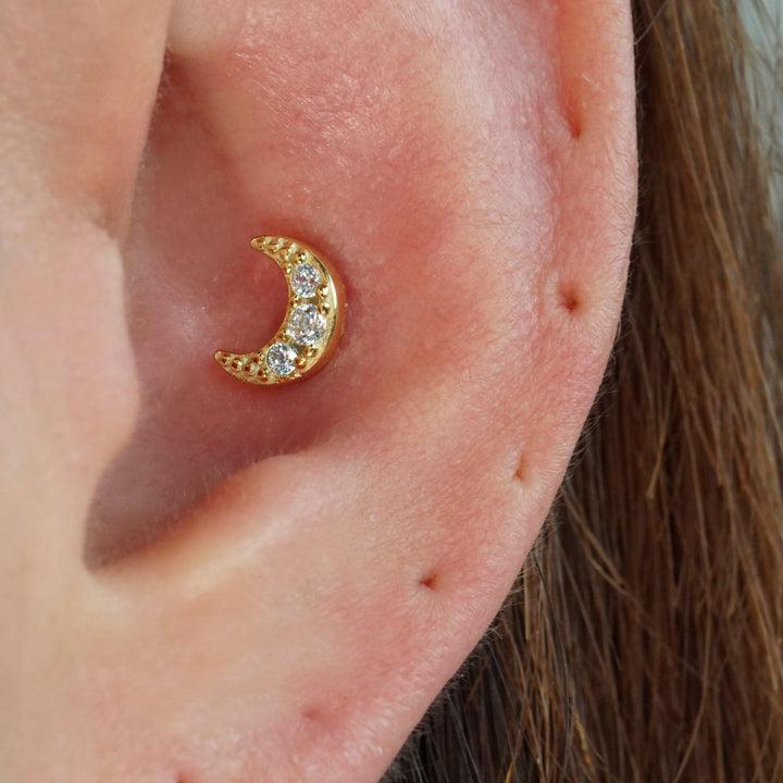 moon earrings 