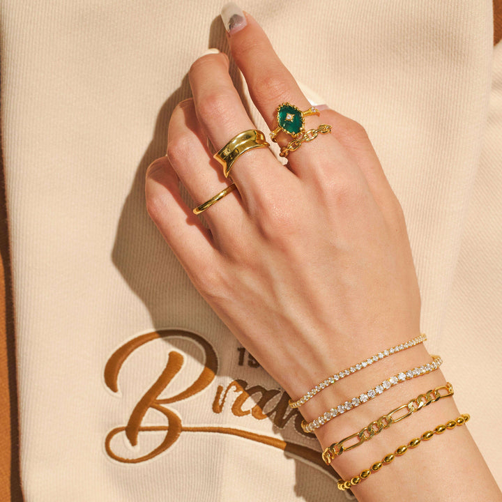 Gold Band Ring