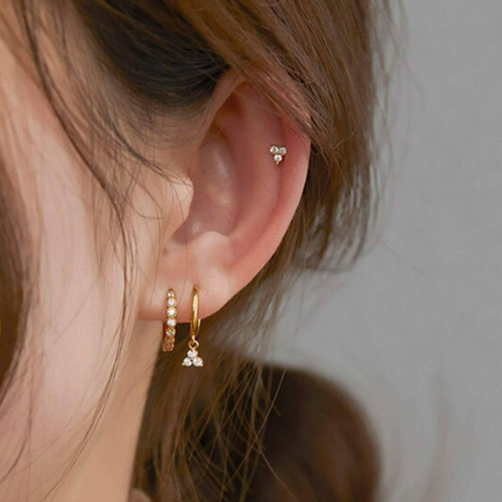 sterling silver hoop