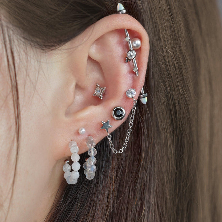 sterling silver stud