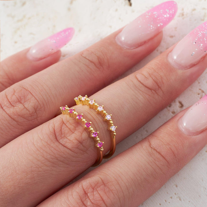 ruby eternity ring
