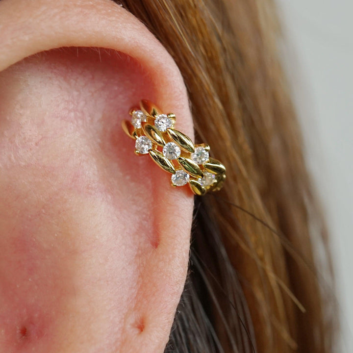 sterling silver hoop