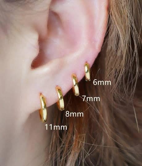 Hoop with sizes