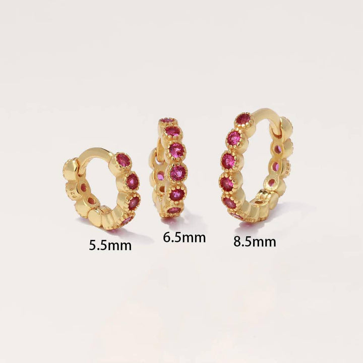 Hoop with sizes