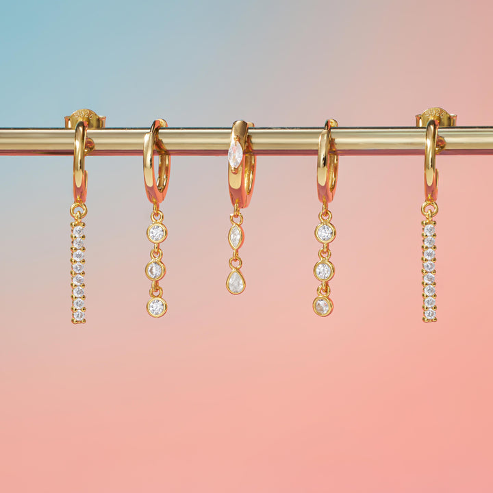 dangling earrings