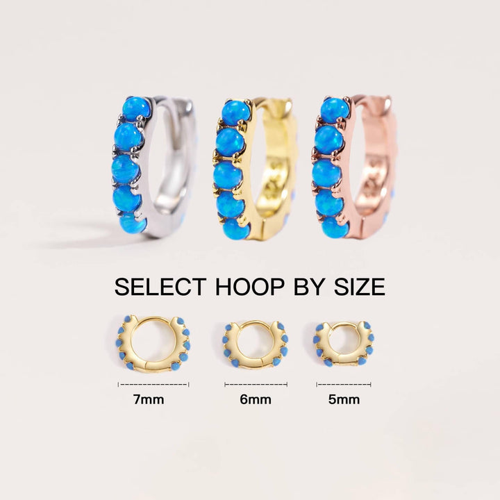 Hoop with sizes