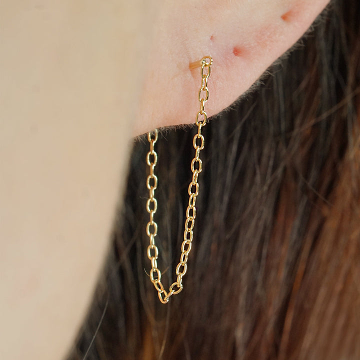 chain earring 