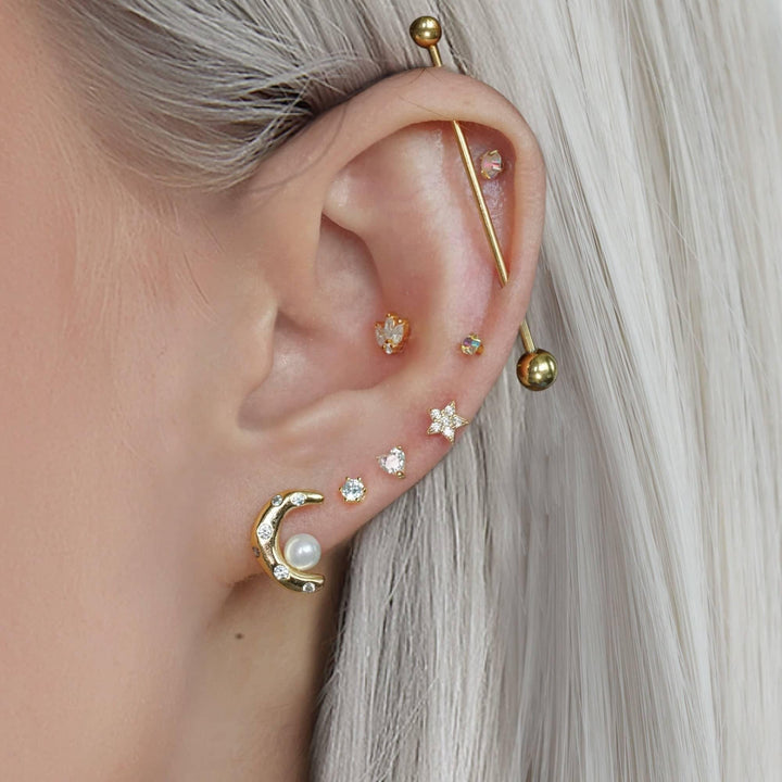 sterling silver stud
