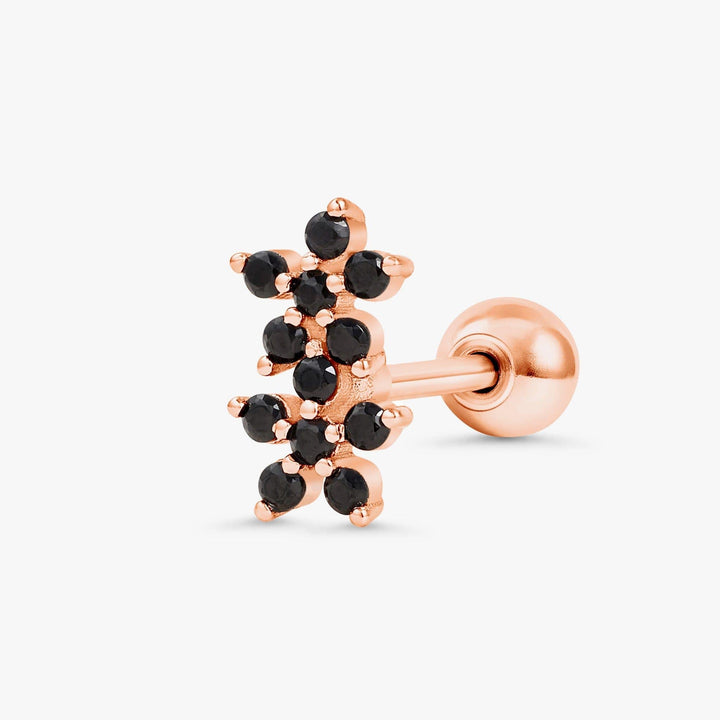 Black Spinel Stud Earrings - EricaJewels