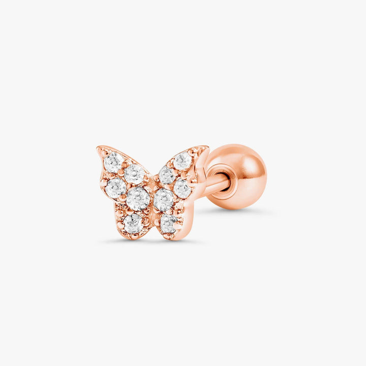 Color_Rose Gold,Bar Type & Materials_Ball End (Titanium)