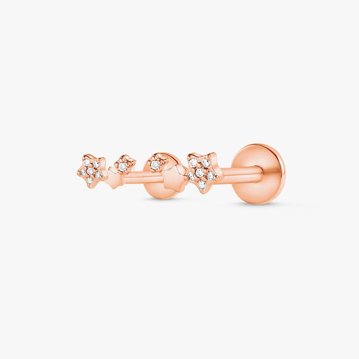 Earring in Left Ear - EricaJewels
