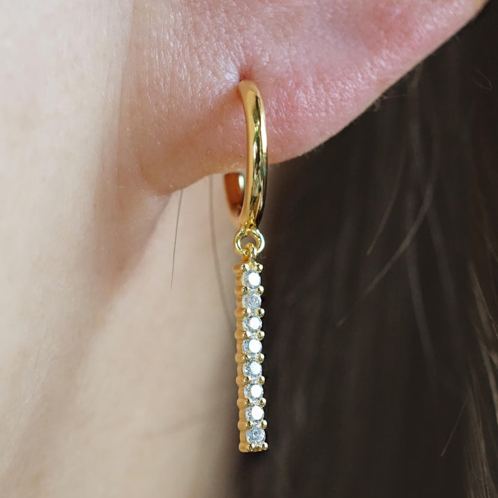 crystal earrings