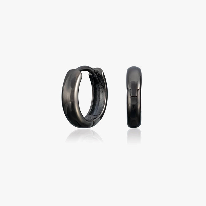 Multiple Sizes Black Cartilage Hoops 20G
