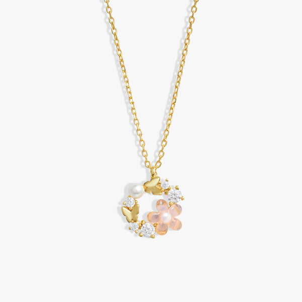 sakura necklace 