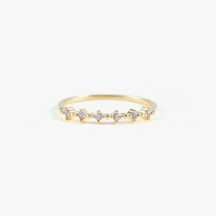 alexandrite eternity ring 