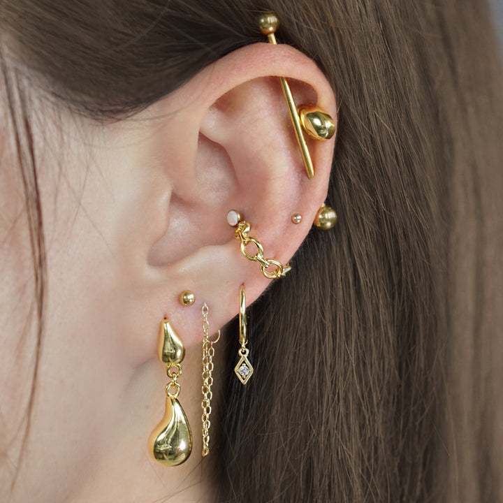 chain earring 