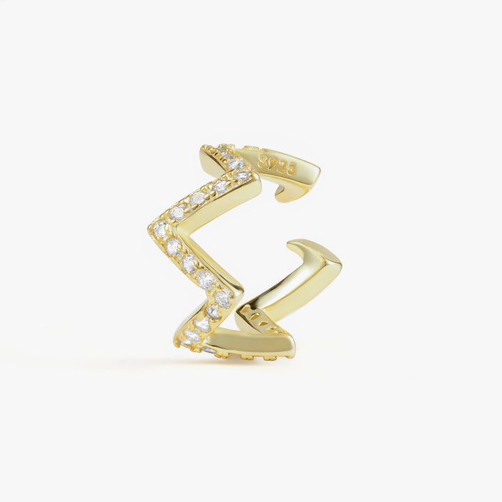 Unique Waive Conch Cuff 